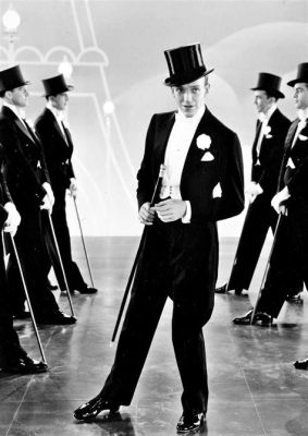 Top Hat!  A dazzling spectacle of tap dancing and transatlantic romance featuring Fred Astaire!